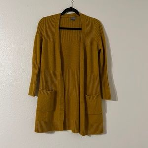 Urbino Mustard Yellow Cardigan